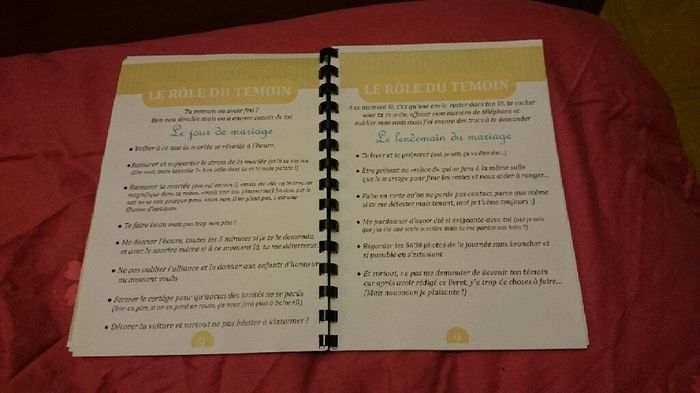 Idées pour kit témoin - 6