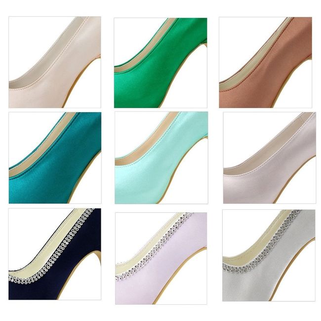 - la couleur des chaussures