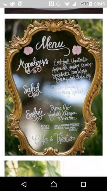 Le Menu