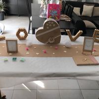 Décoration table repas et urne - 4