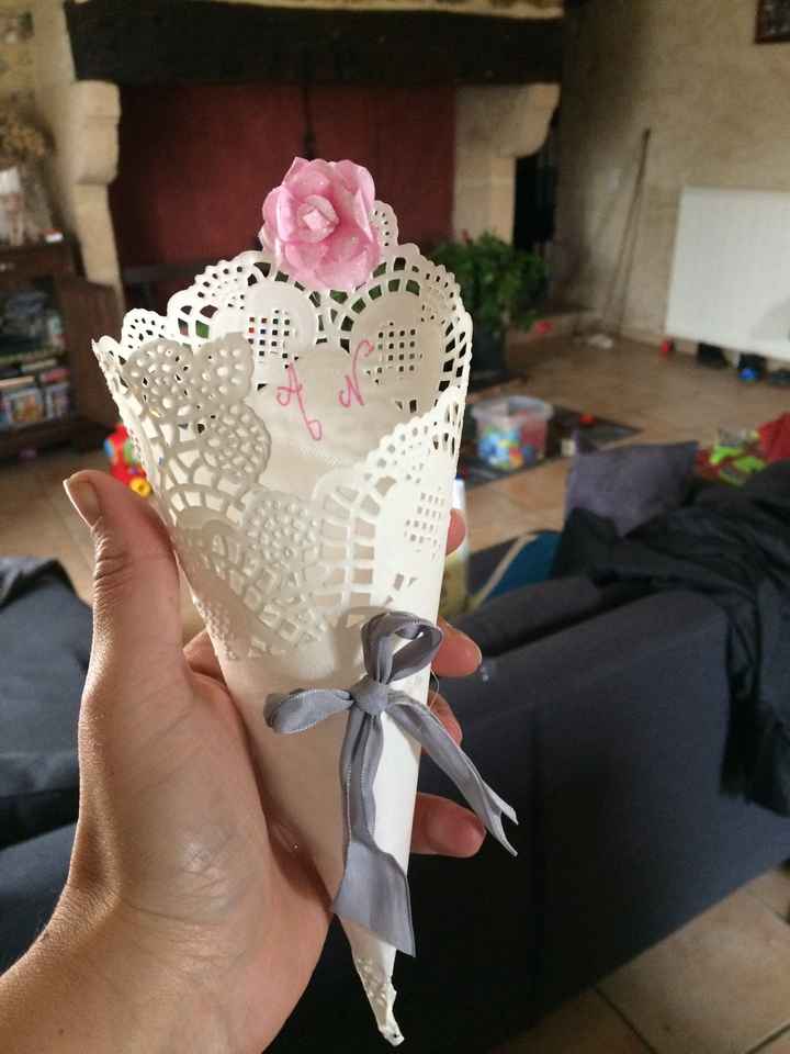  Bracelet petite fille et cornet confettis - 2