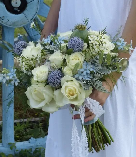 Le bouquet de fleurs : blanc ou de couleurs ? 1