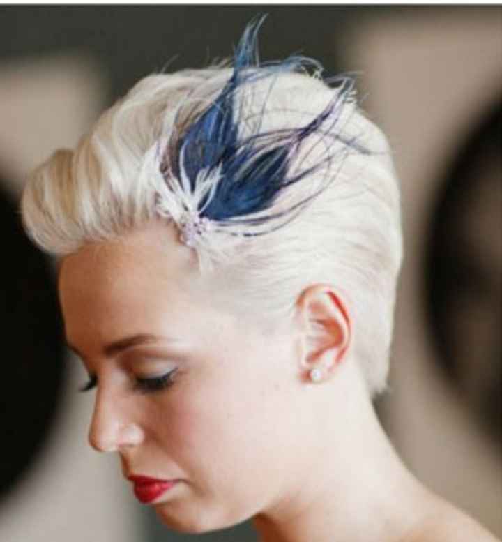 Mariée aux cheveux courts - 1