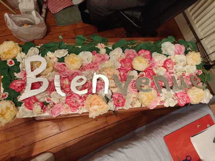 Panneau de Bienvenue diy - 1