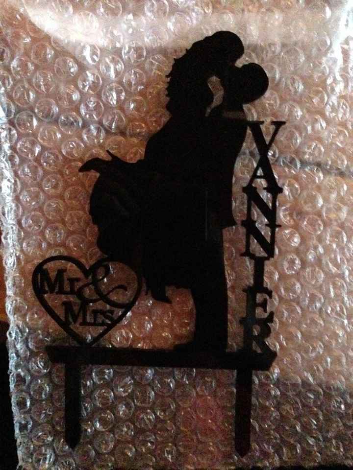 Notre cake-topper personnalisé