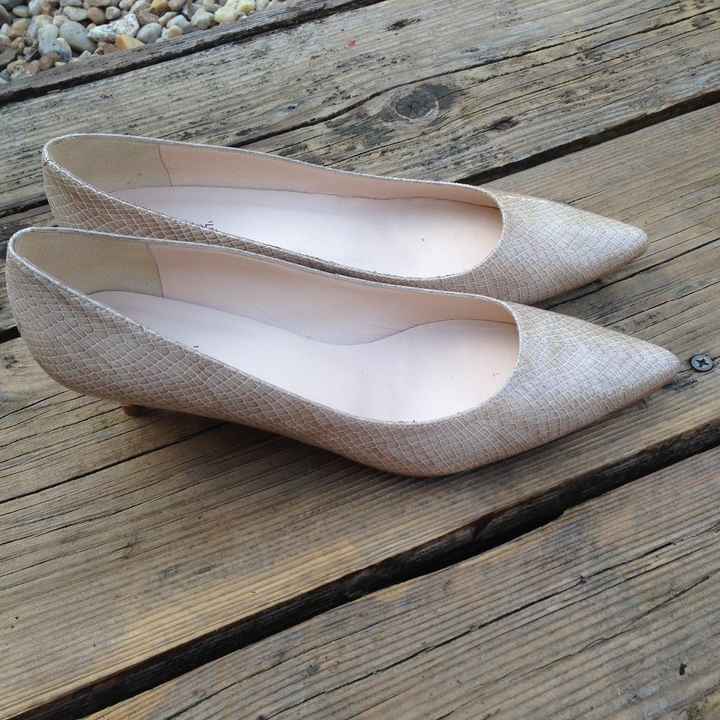 Chaussures pour le jour J ? Hésitation ...
