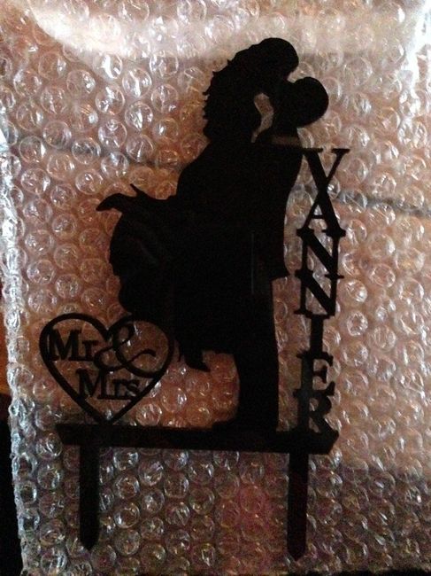 Notre cake-topper personnalisé