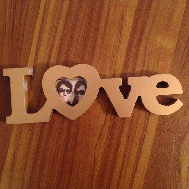 Cadre photo "Love"