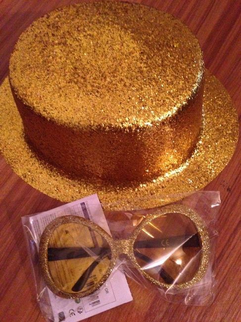 Accessoires photo-booth (chapeau et lunettes)