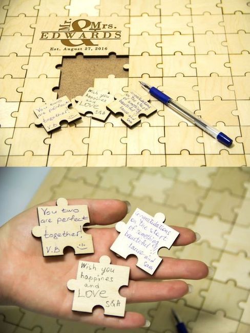 Livre d'or puzzle