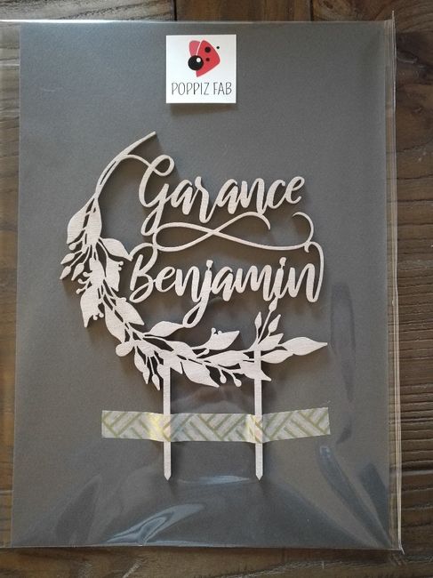 Cake topper - 1