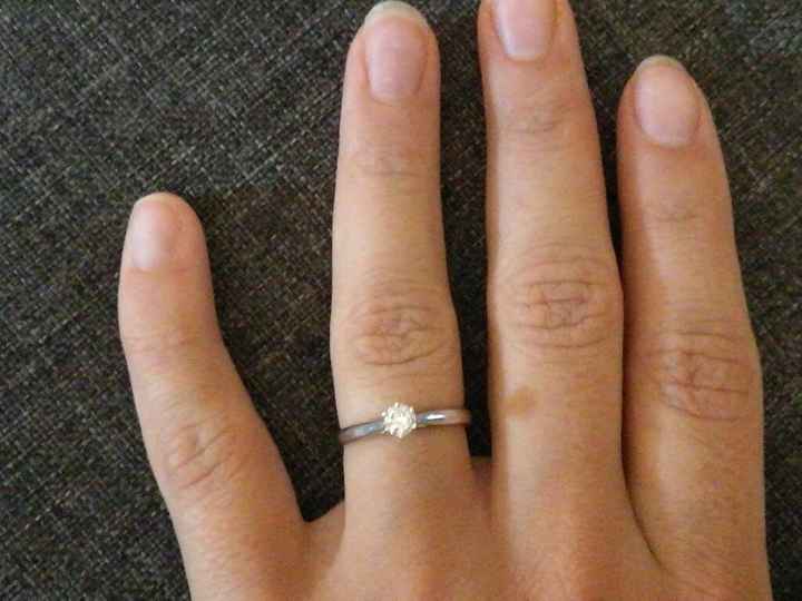 Ma bague de fiancailles - 1