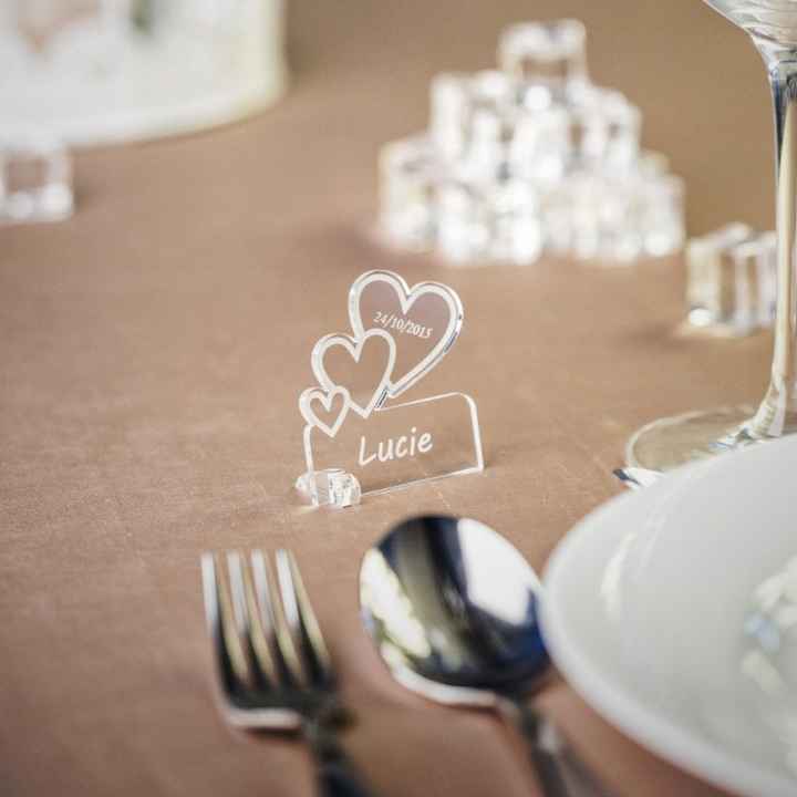 Marque Place Coeur Gravé - 1