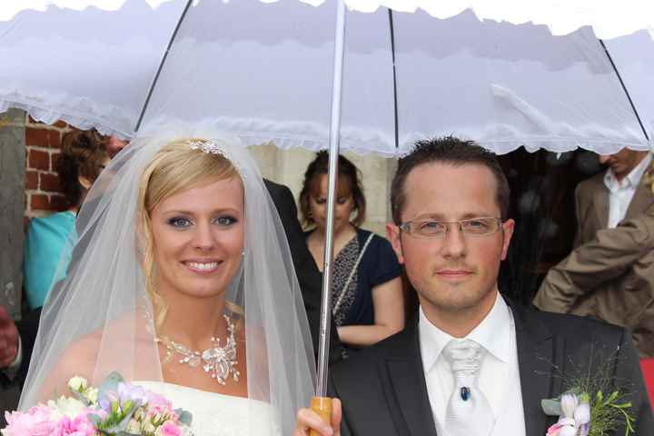 sortie sous la pluie