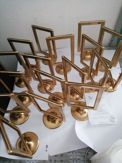 Fabrication Nom de table - 1