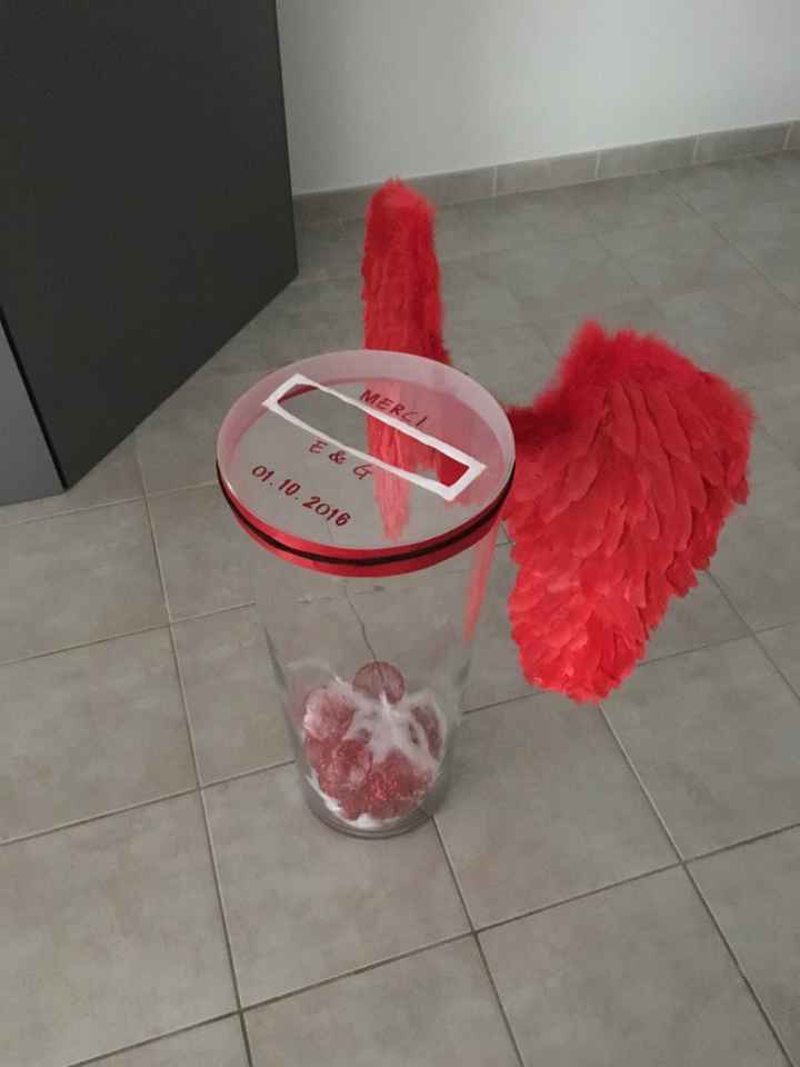 La décoration ange et démon (ou rouge et blanc) - 1