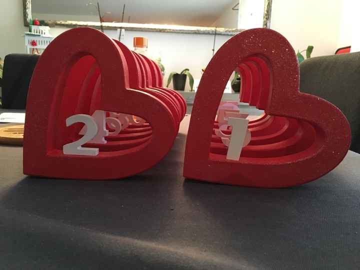 La décoration ange et démon (ou rouge et blanc) - 2