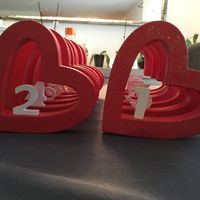 La décoration ange et démon (ou rouge et blanc) - 2