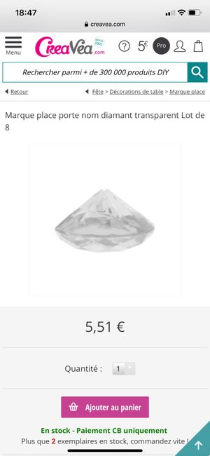 Idée pour faire tenir le menu 7
