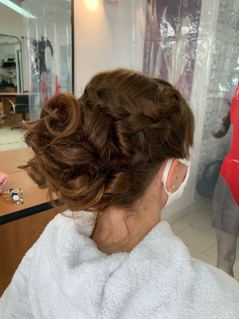 Essai coiffure trop contente 😉 - 4