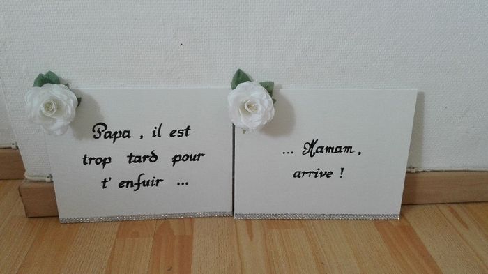 Help pancarte garçon d'honneur - 1