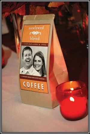 sachets de cafÃ© - cadeaux pour invitÃ©s