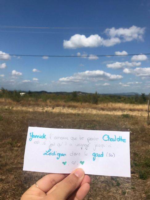 Moi aussi veux des « love notes » - 1