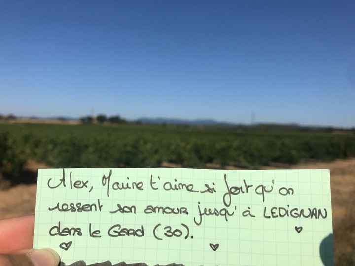 Moi aussi veux des « love notes » - 1