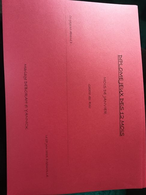 Diplômes jeux de la soirees