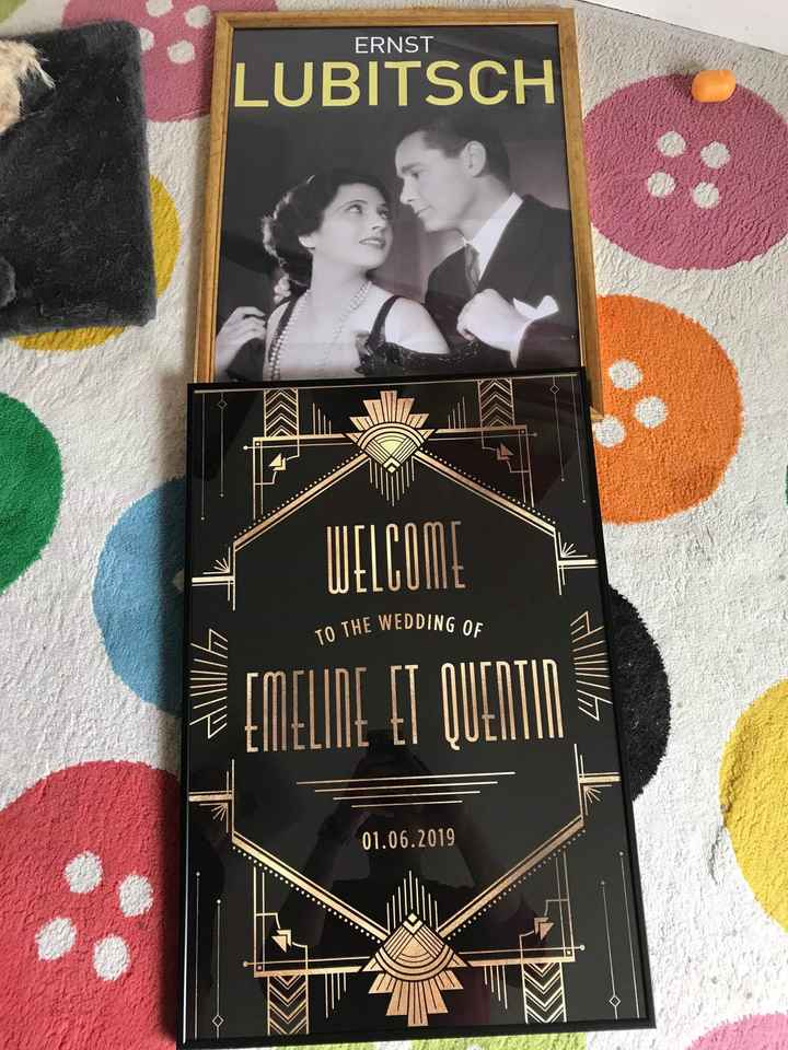 Mariage thème gatsby - 2