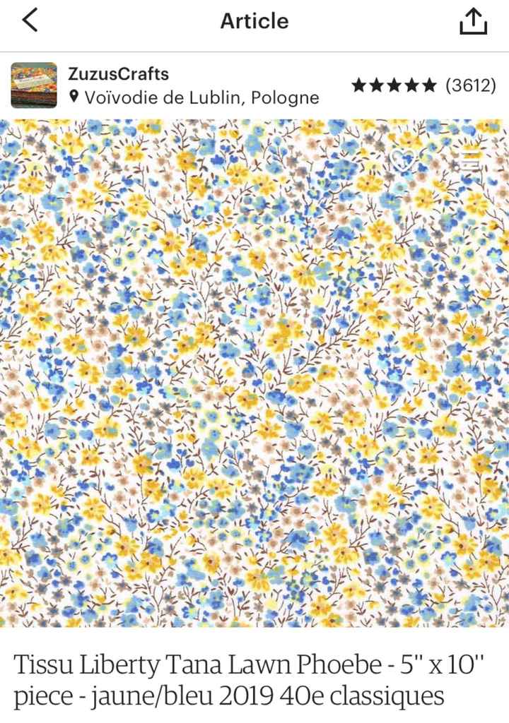 Tissu Fleurs liberty - 1