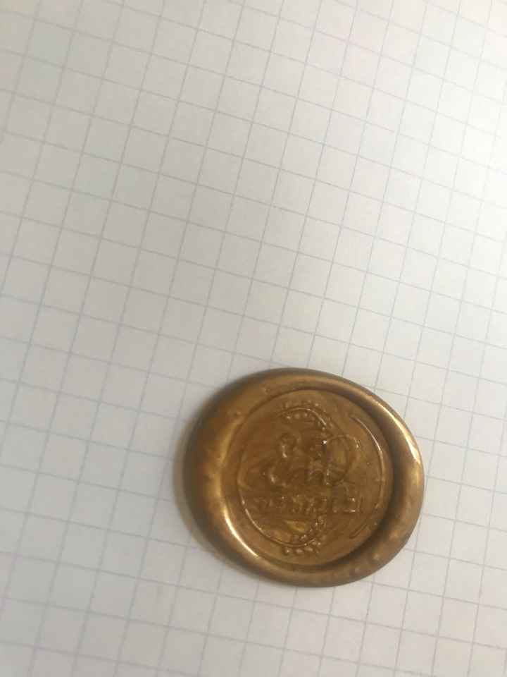 Cachet de cire - 2