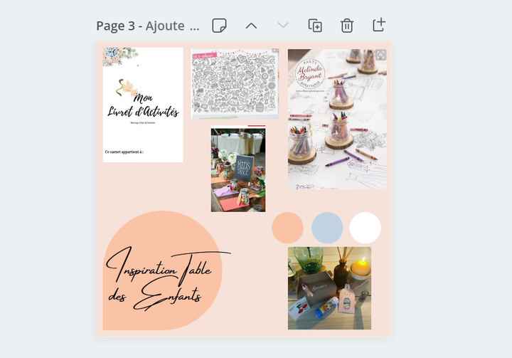 moodboard table des enfants - 1