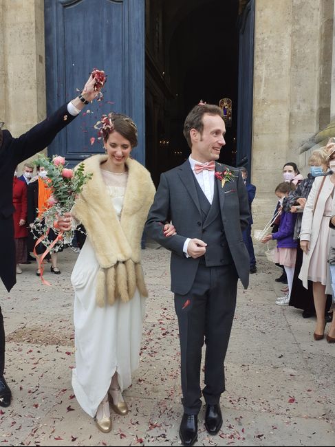 Faire part et deco mariage végétal cuivré 34