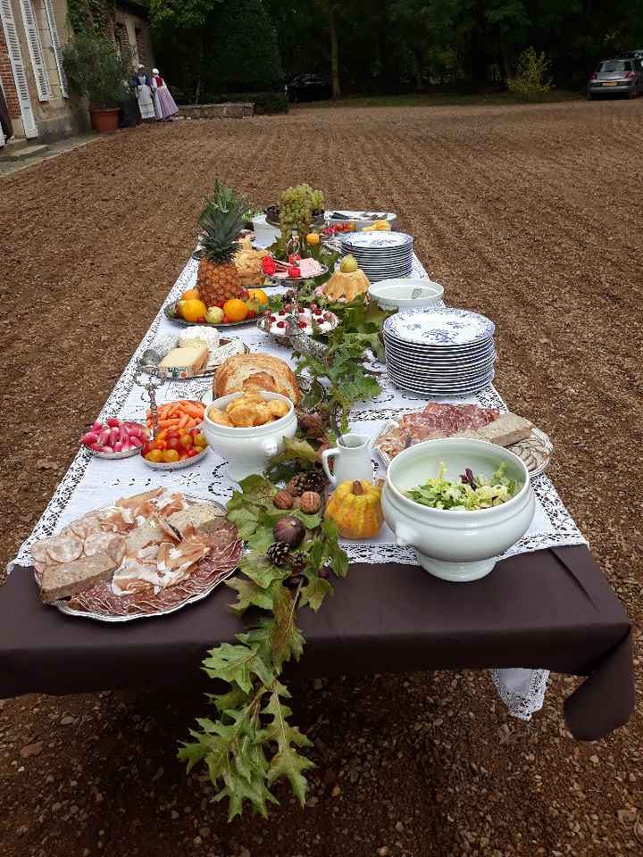 Chemin de table feuillage - 1