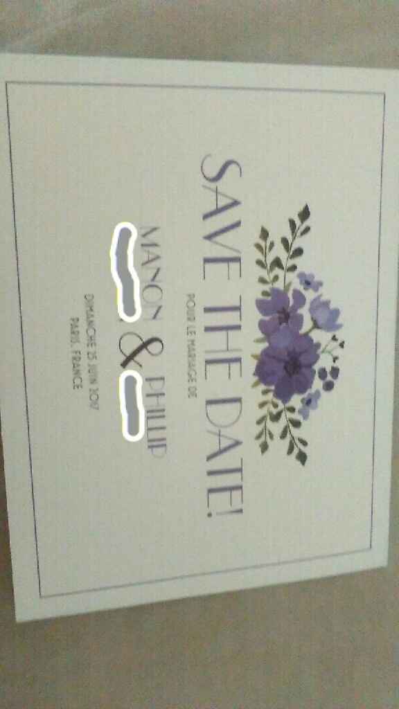 Save the date reçuent!!!! + question - 1