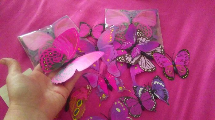 Papillons 3d - 2
