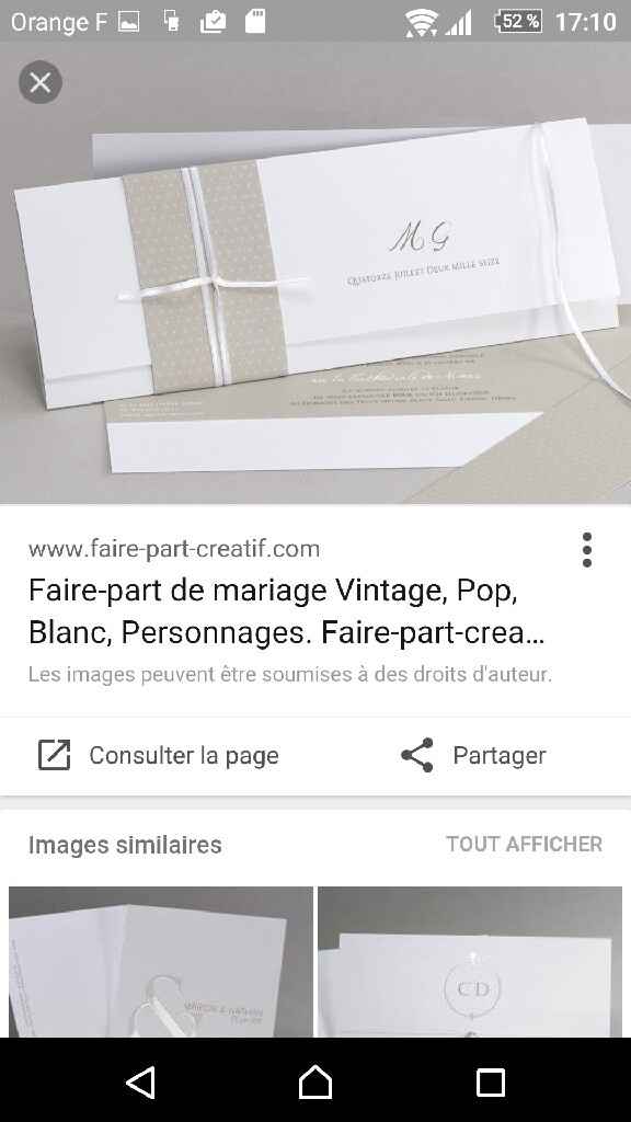 Besoin de vous pour réaliser mes faire parts - 1