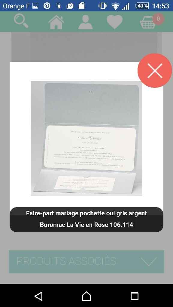 Papier faire-part - 2