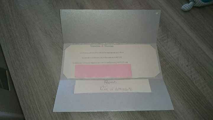 Mon faire-part diy - 2