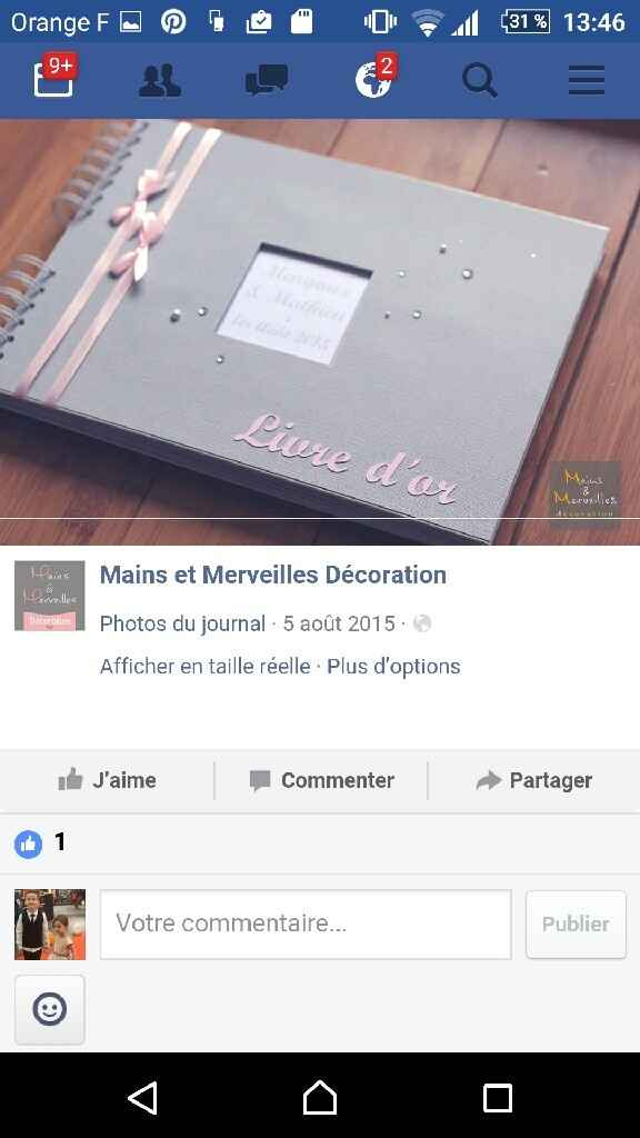 Livre d'or diy. - 1