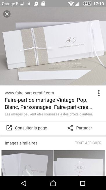 Besoin de vous pour réaliser mes faire parts - 1