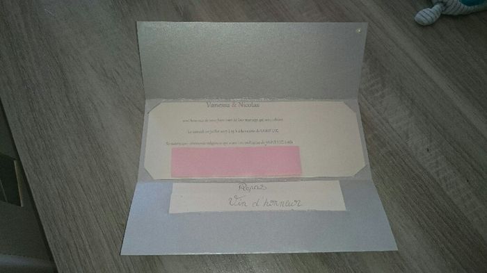 Mon faire-part diy - 2