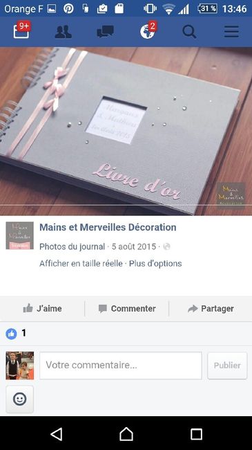 Livre d'or diy. - 1