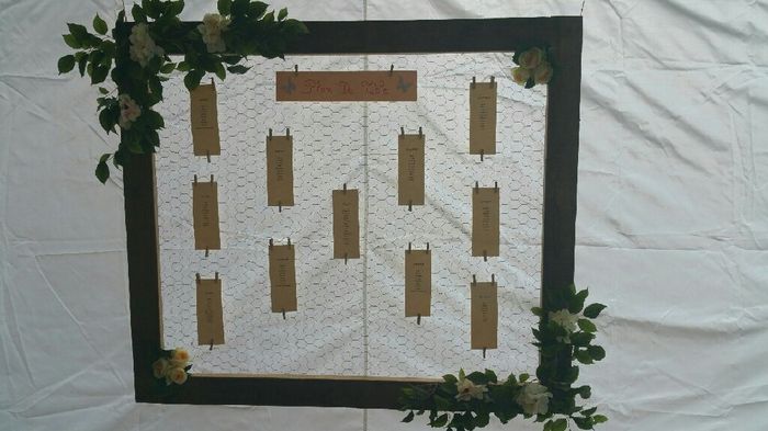 Plan de table diy en cours !! - 1