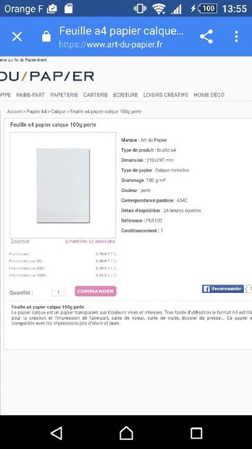 Papeterie (marques places, menu ...) - 1
