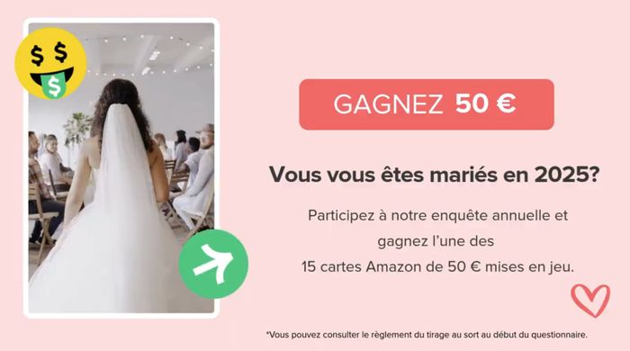 Marié.es 2025 ? Remportez une carte cadeau en nous racontant votre mariage !👇💍 - 1