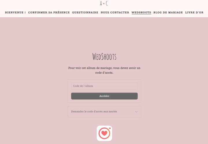 WedShoots, l’appli pour partager vos photos de mariage en direct !📸📱✨ - 1