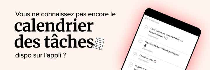 Organisez votre mariage sans stress avec la check-list de Mariages.net 😎 - 1
