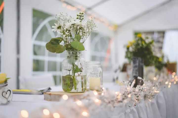 Invités qui repartent avec le centre de table de votre mariage : qu'en pensez-vous ?🎀 - 1